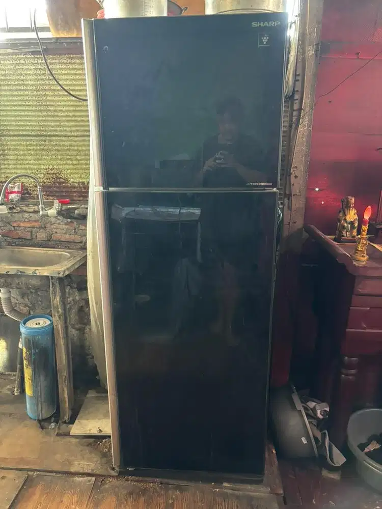 Kulkas sharp 2 pintu