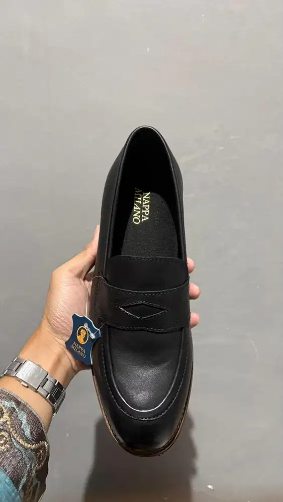 Blake Penny Loafers Black Baru Size 40 / 25.8cm