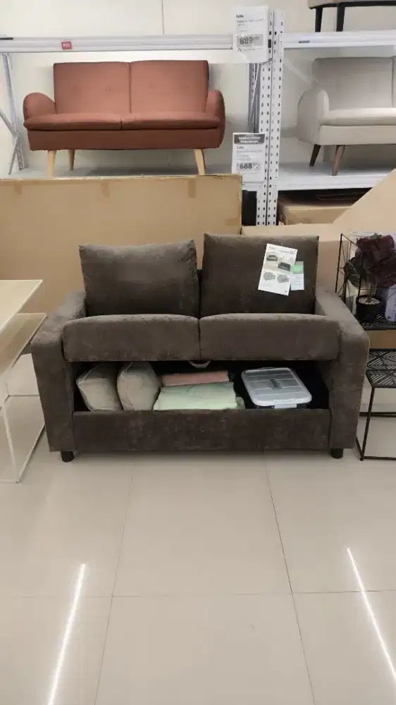 JUAL CEPAT! SOFA PENYIMPANAN