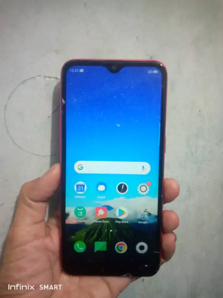 Oppo A1k ram 3/32 jaringan 4g