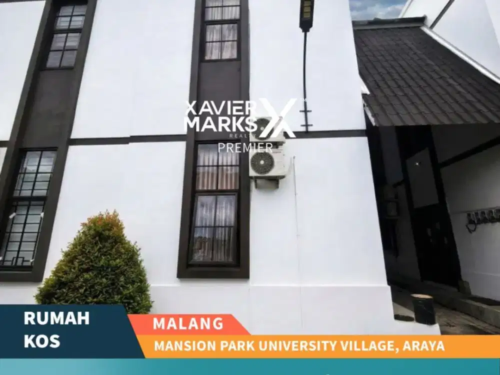 Dijual Rukos Mansion Park di University Village Araya Malang