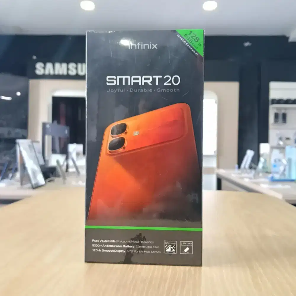 INFINIX SMART 20 RAM 4/128 GB NEW