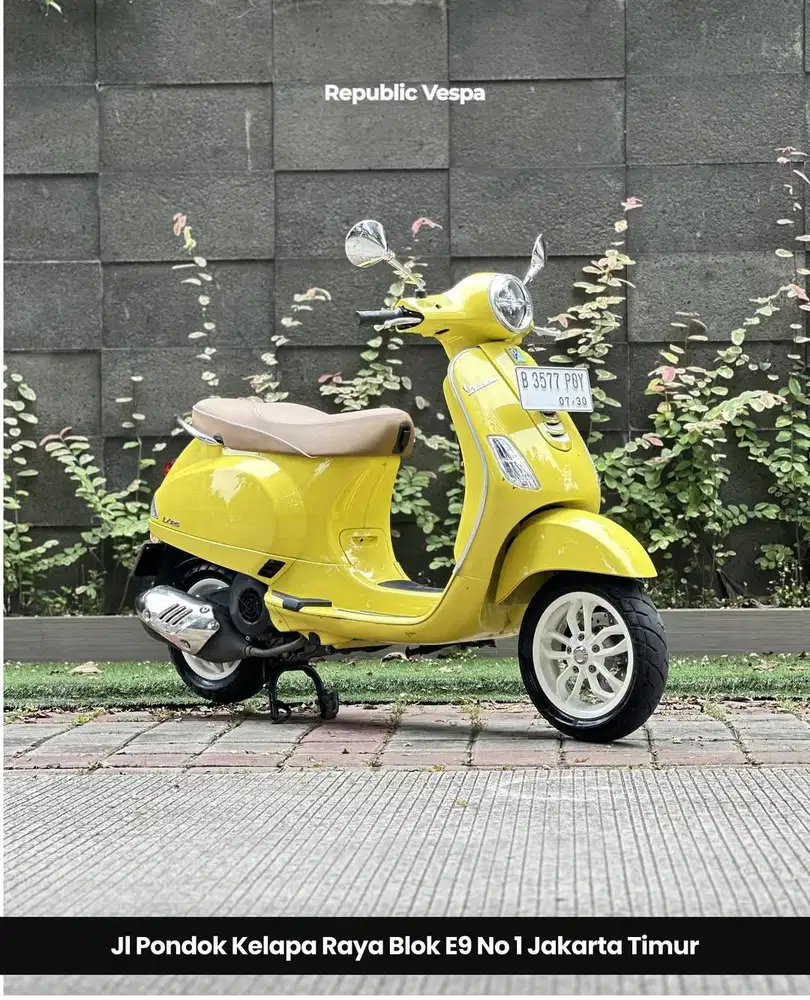 TERMURAH Piaggio Vespa LX 125 IGET FACELIFT TAHUN 2024 Warna YELLOW