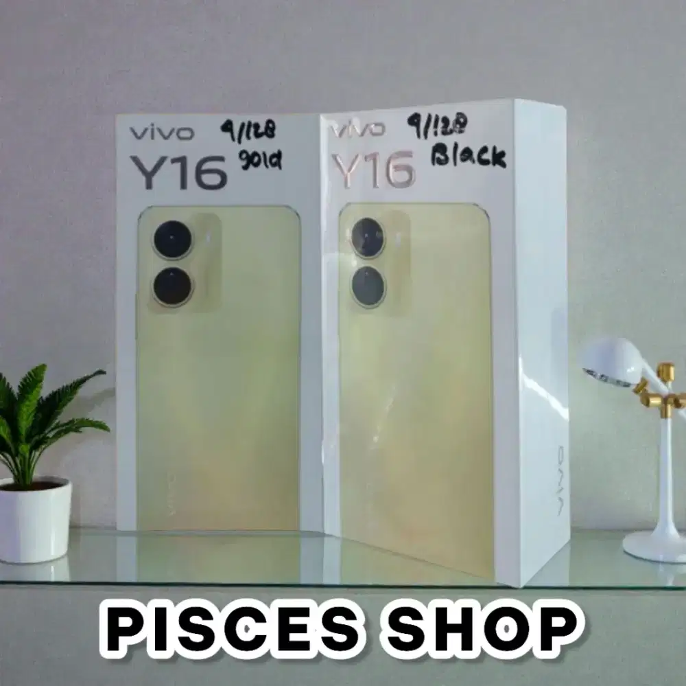 VIVO Y16 RAM 4/128 NEW Segel Garansi Resmi 1 Tahun