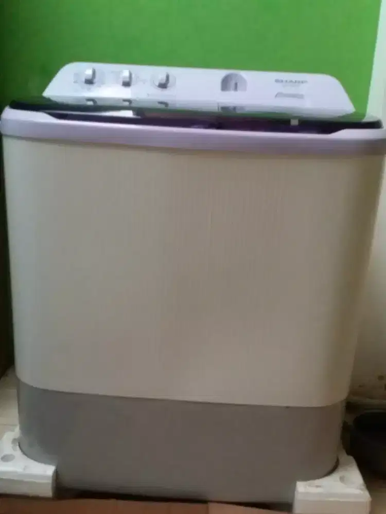 Di jual mesin cuci 2 tabung SHARP PUREMAGIC2