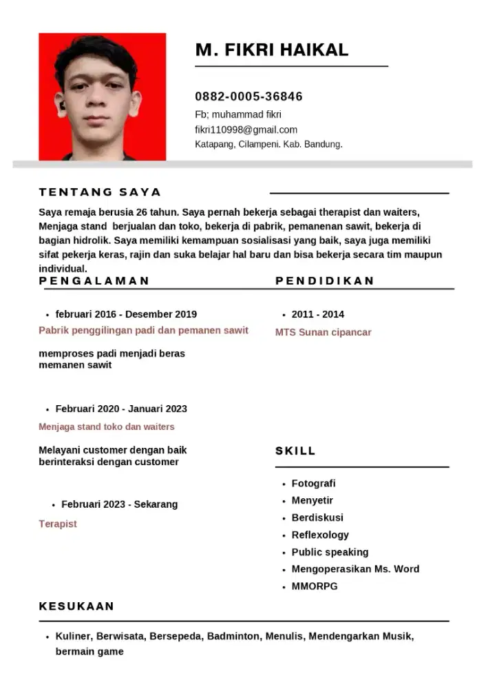 Info lowongan kerja apapun asal halal