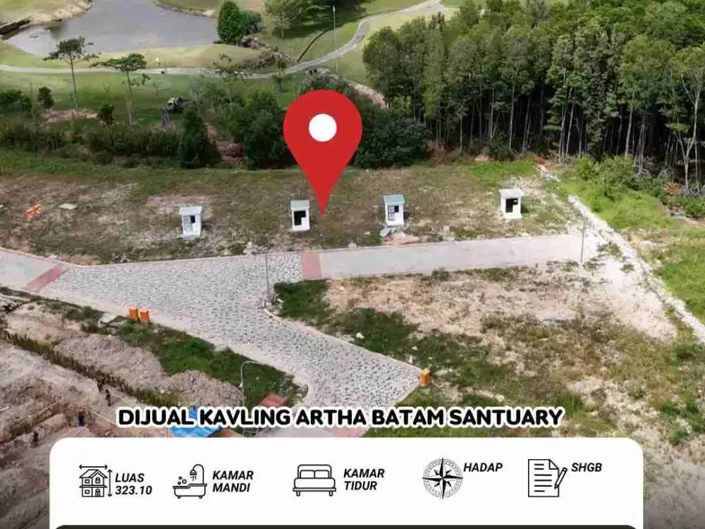 Di jual cepat kavling Artha Batam Santuary baloi