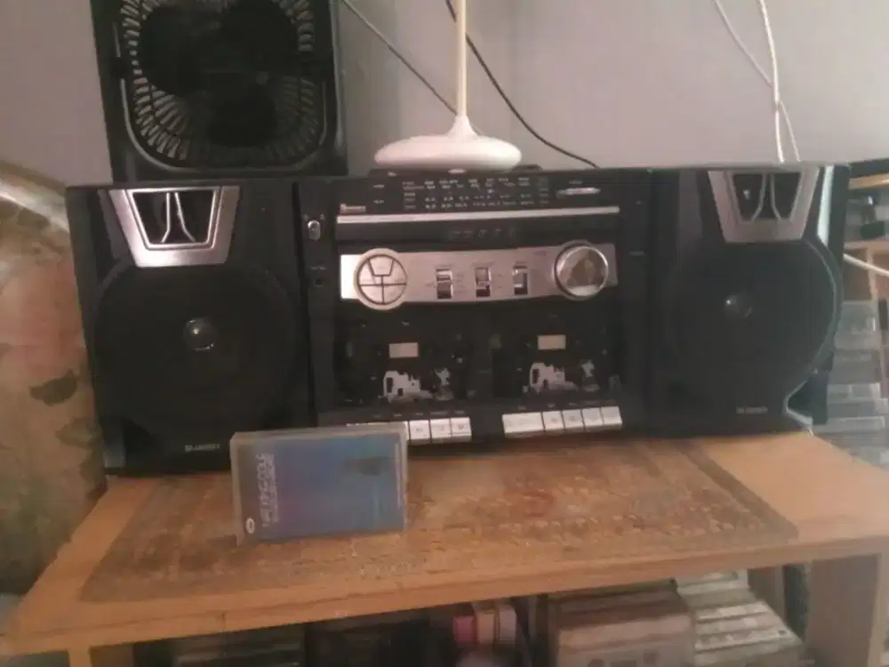 Radio tape compo merk bluesky