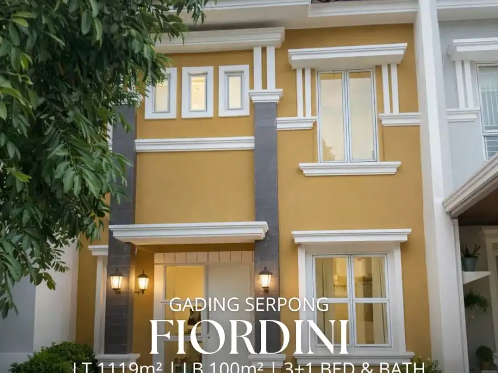 Dijual Rumah Siap Huni Il Lago Cluster Fiordini