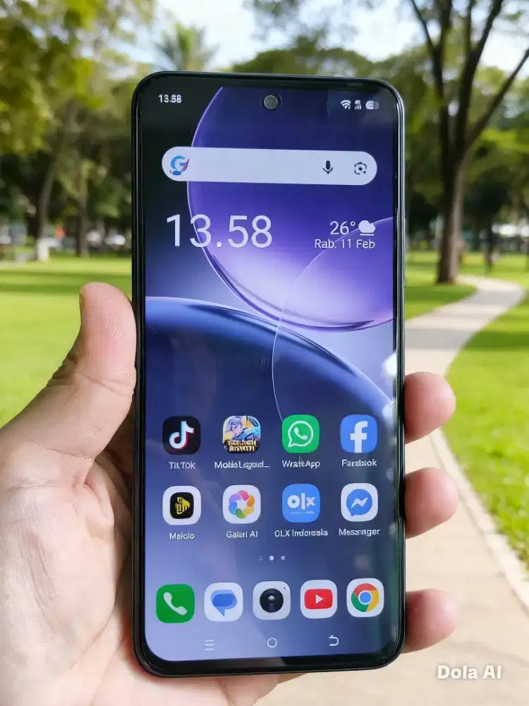 Itel S25 nfc 8+8/128 sidik jari dilayar