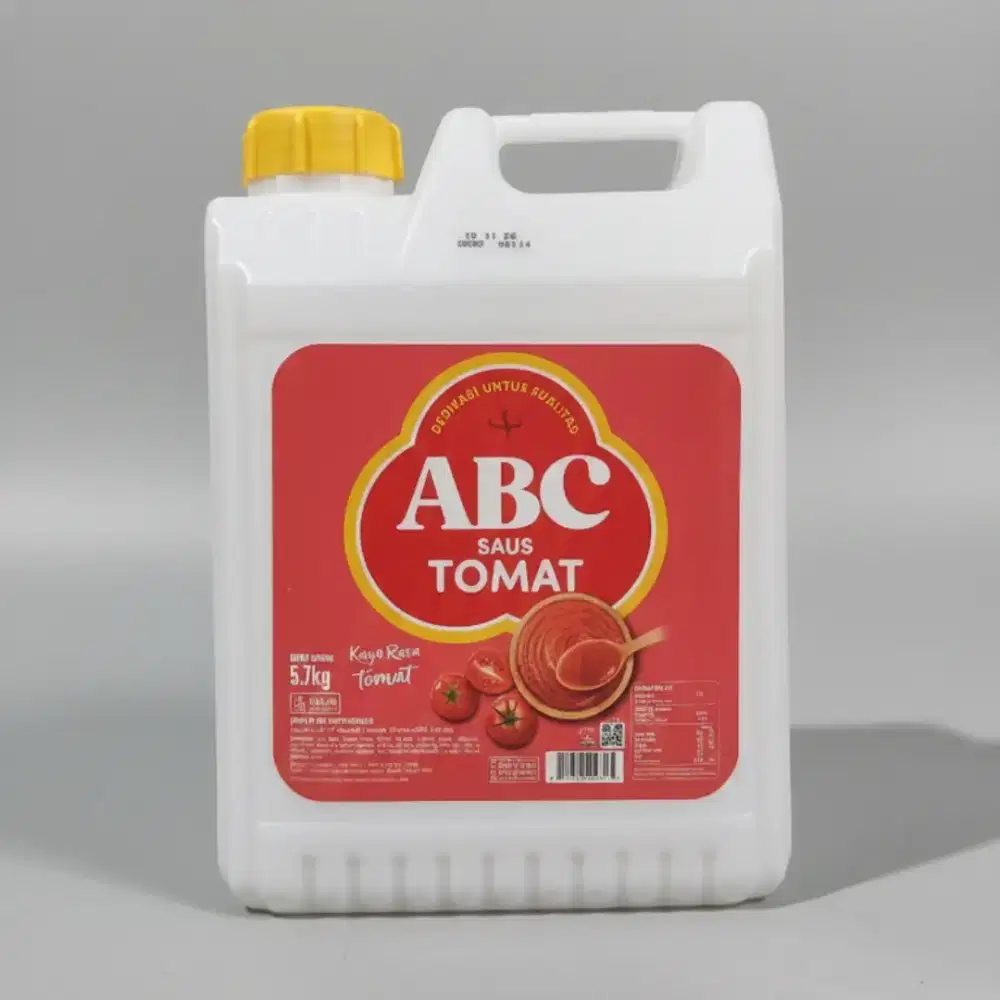 Jerigen Bekas ABC Saus Tomat Murah Kondisi Bersih - Derigen Second