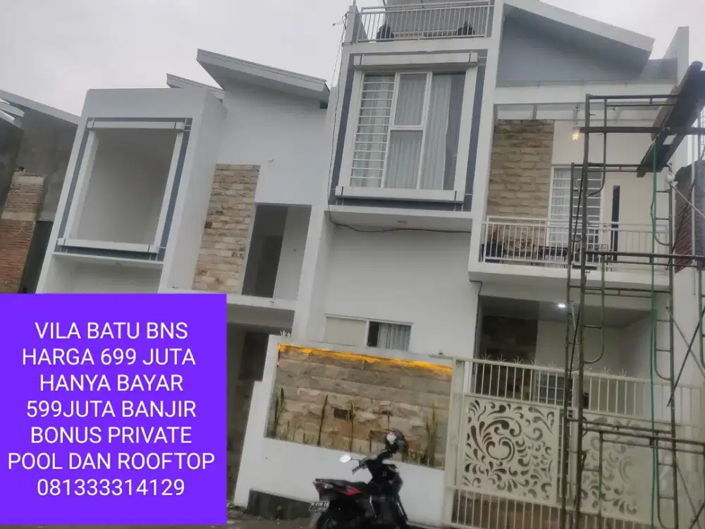 Dijual Rumah batu malang 400jutaan bns