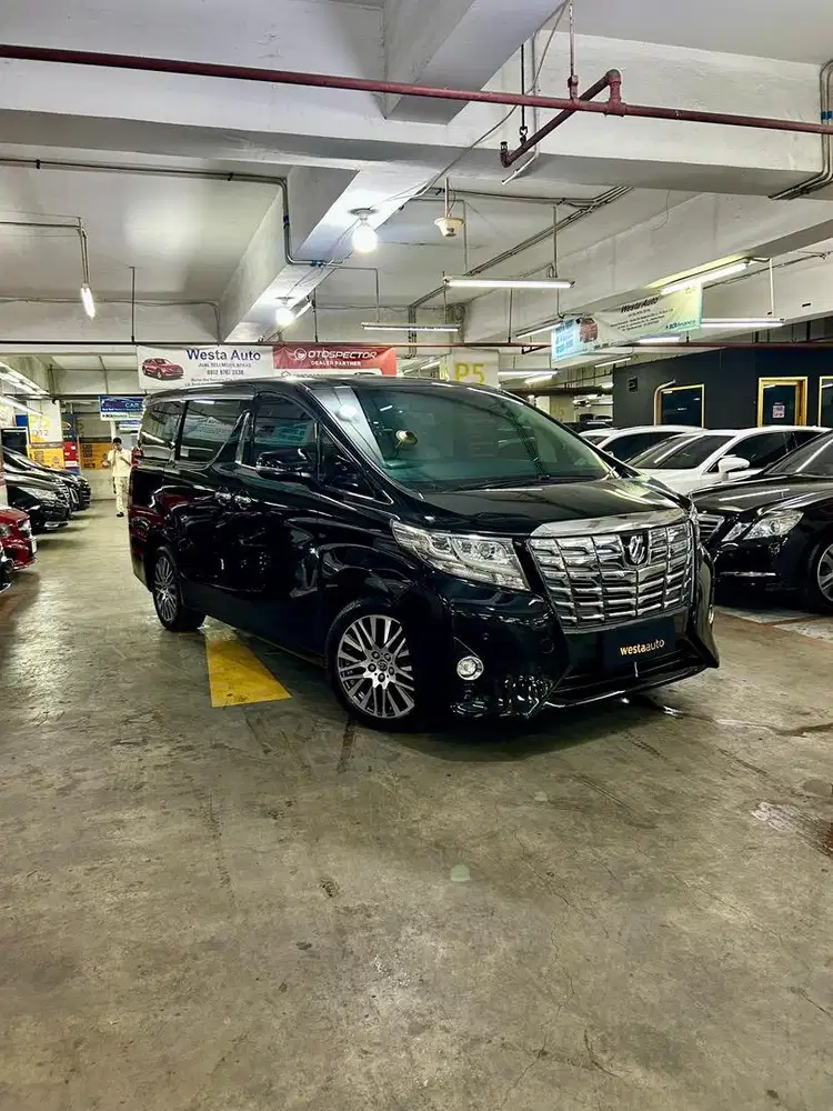 Low KM Toyota Alphard G ATPM 2016 nik 2015 Terawat