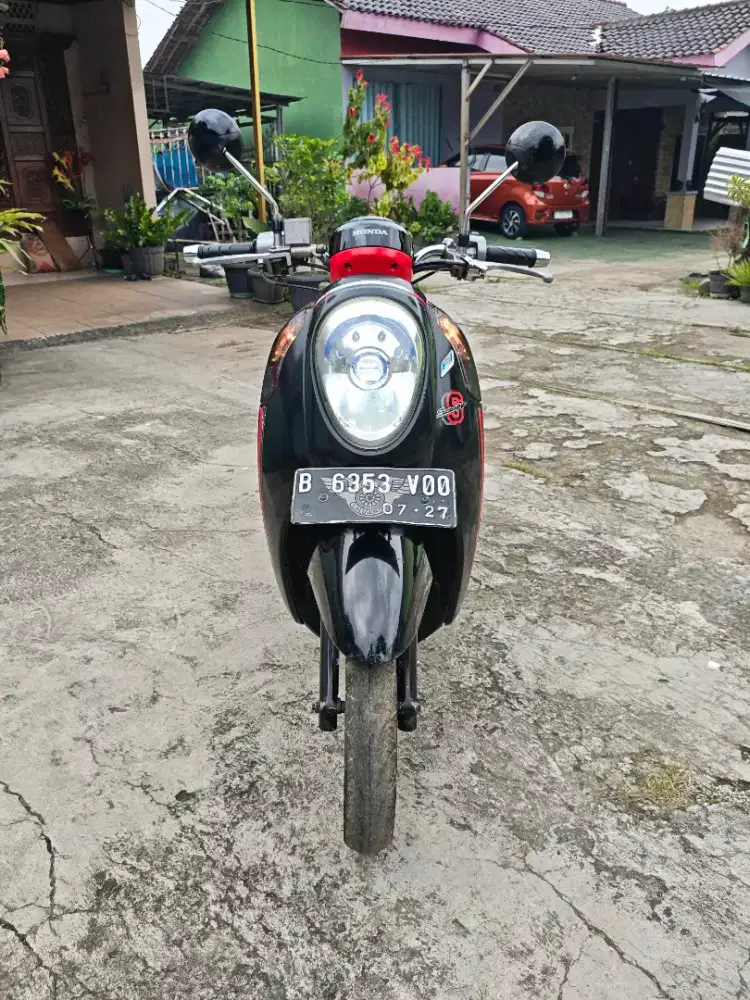 Scoopy sporty 2014 110cc SURAT KOMPLIT