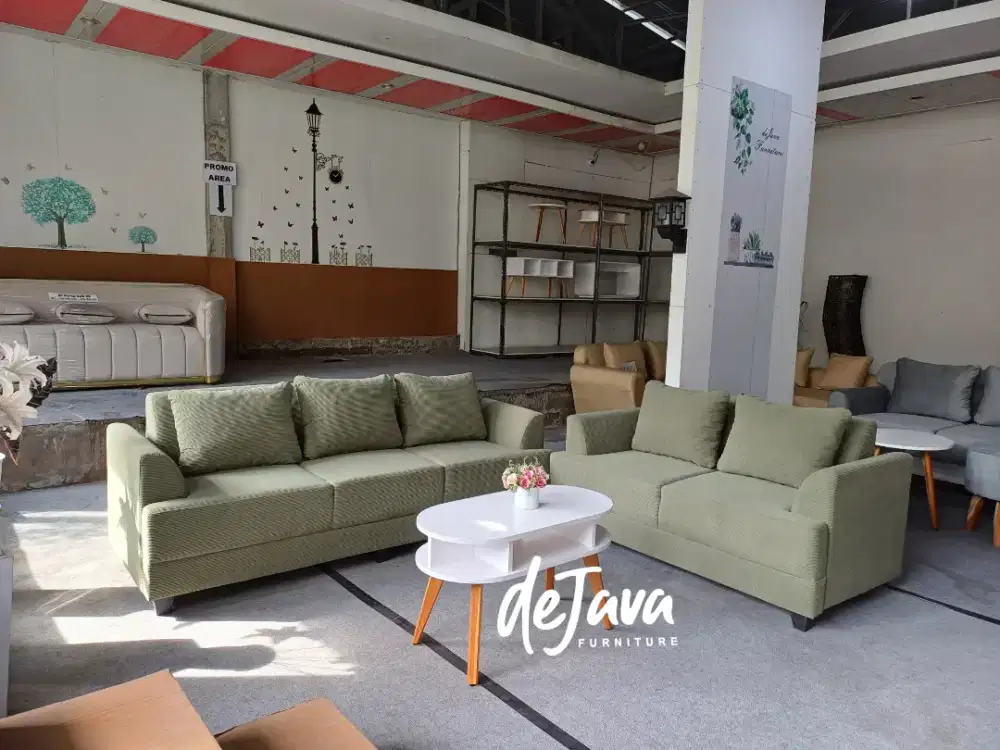 Sofa 32 Alena + meja. Free antar jogja