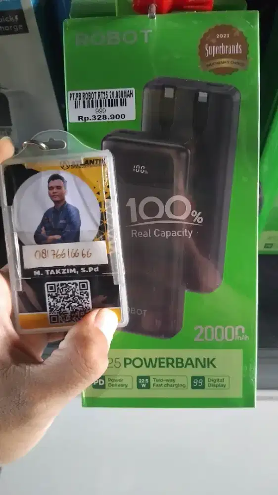 PT.PB ROBOT RT25 20.000MAH ATLANTIS DAHSYAT