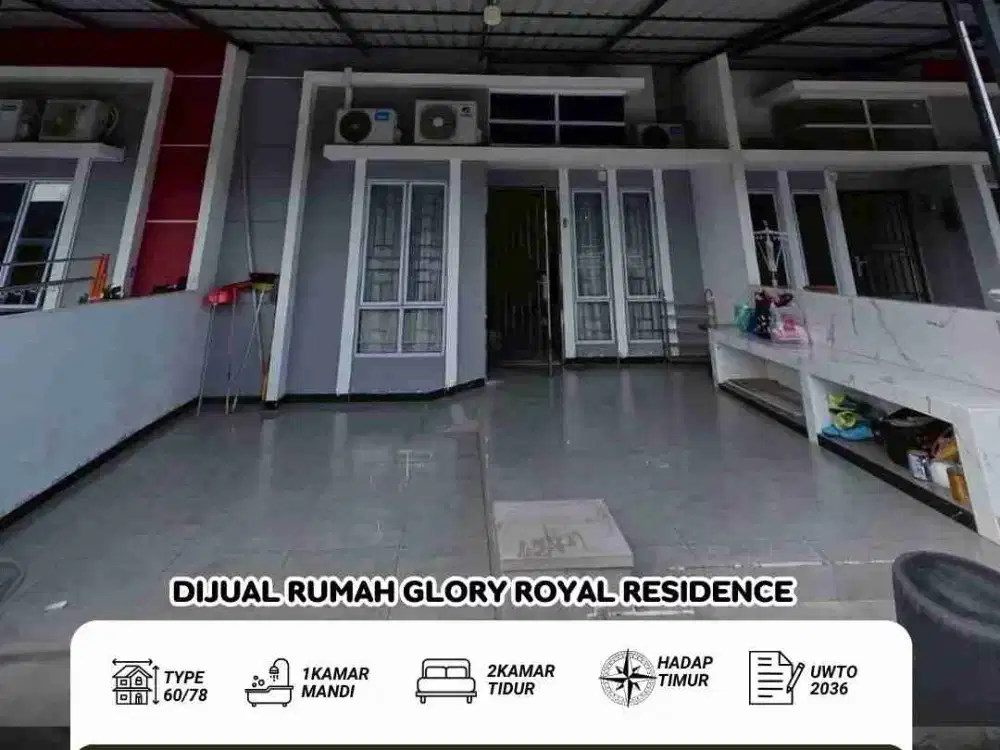 Dijual cepat Glory Royal residence tiban