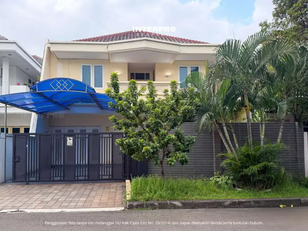 Rumah 2 Lantai Dijual Puri Indah Kembangan Hadap Utara - Luas 300m2