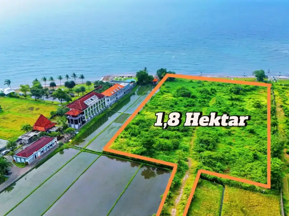 Tanah Beachfront Dijual di Lovina, Bali Utara