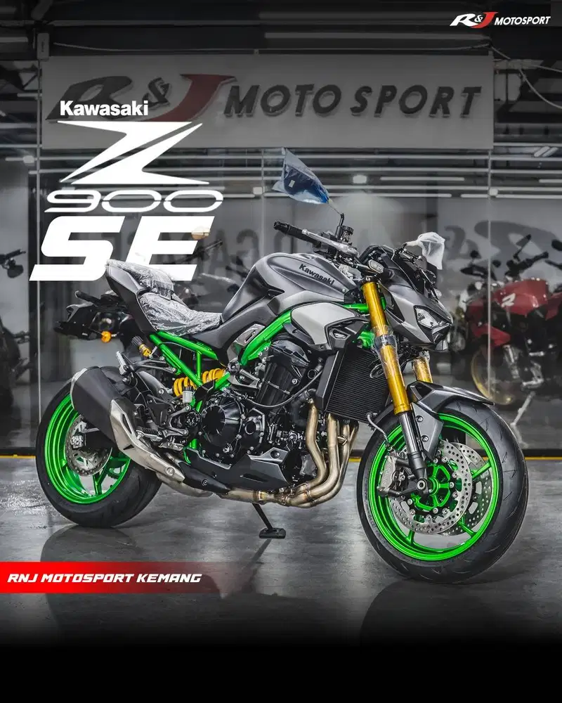Kawasaki Z900 Z 900 SPECIAL EDITION Tahun 2026 Warna Abu-