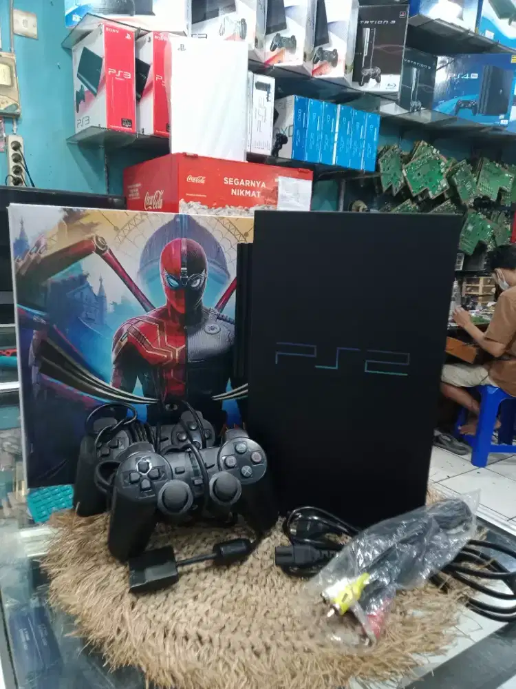 ps2 fat 80GB. fullset