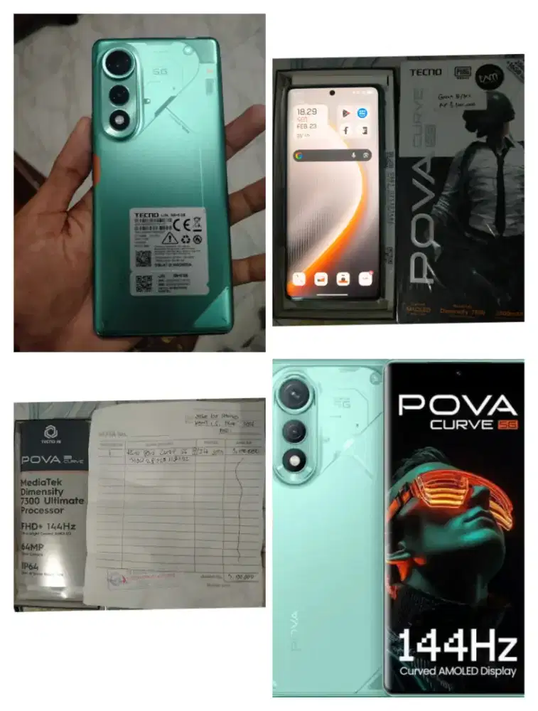 Pova 7 Curve, MURAH, BACA Deskiripsi