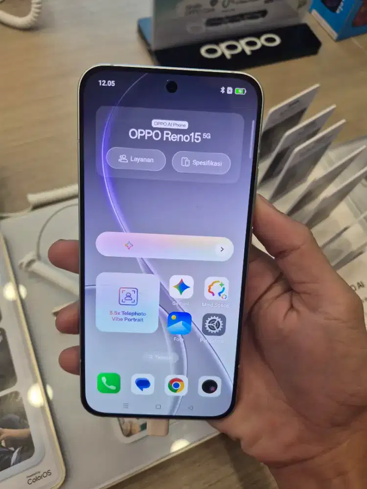 CREDIT HP OPPO RENO 15⁵G PROMO BUNGA 0% FREE 2KALI CICILAN