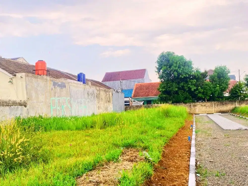 Tanah Siap Bangun Hunian Dekat Stasiun Cilebut, SHM Sudah Pecah