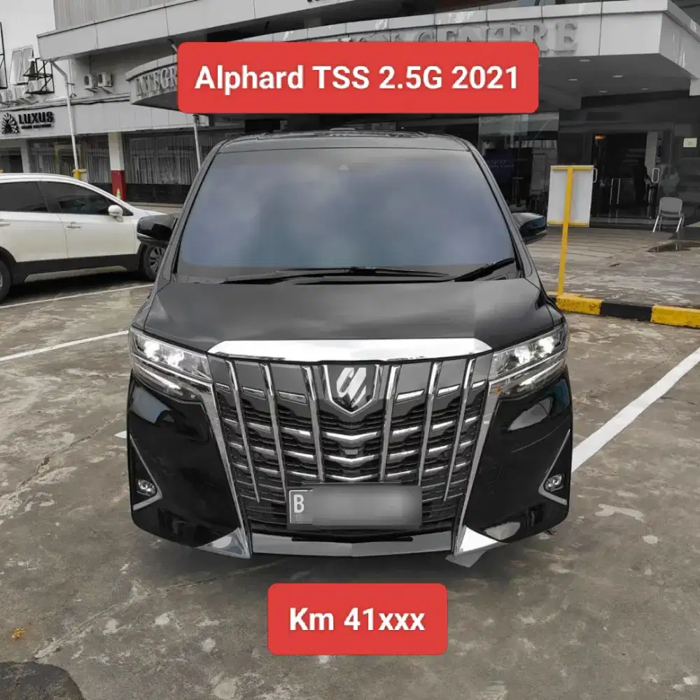 Toyota Alphard 2.5 G TSS 2021