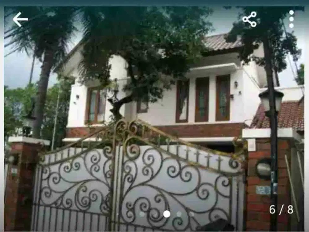 Dijual Rumah Turun harga dri 17 M jdi 13 M LT 663 m² Kemang Jakarta Selatan