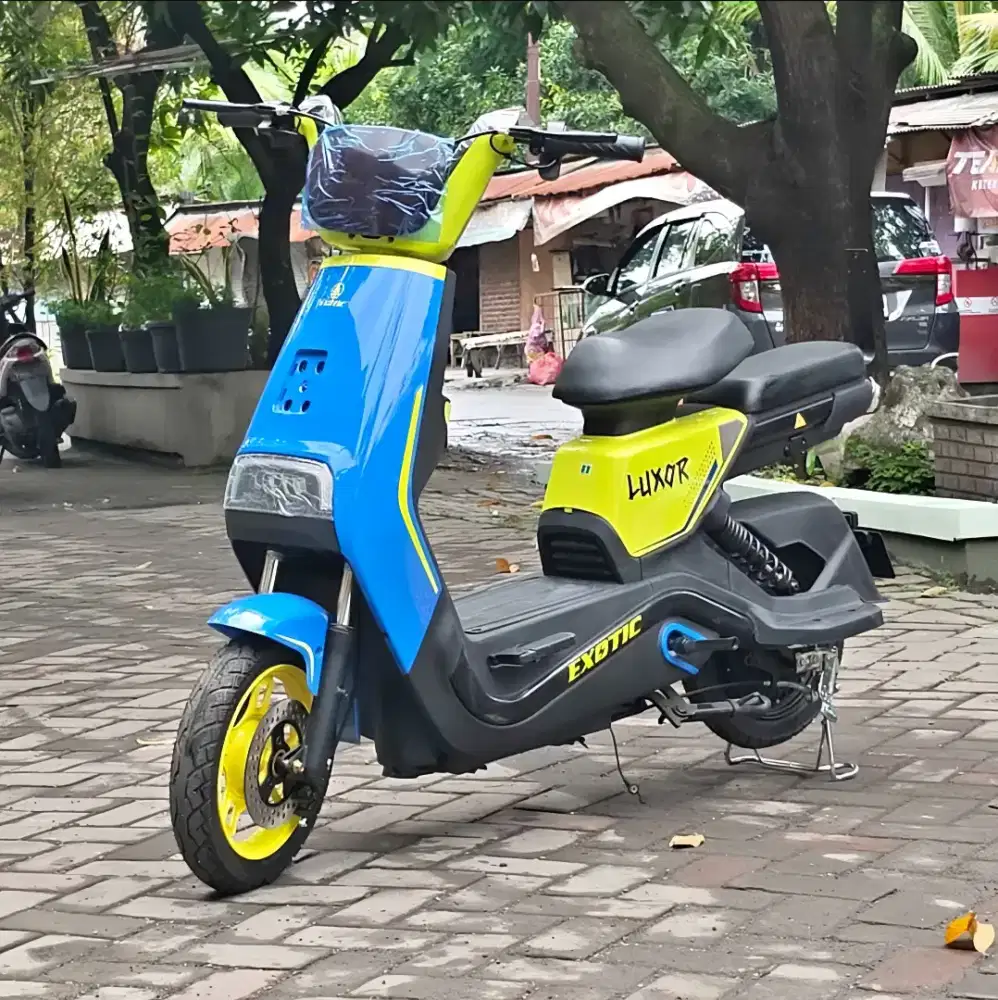 SEPEDA LISTRIK EXOTIC LUXOR 3JT AN NEGO SAMPAI DEAL