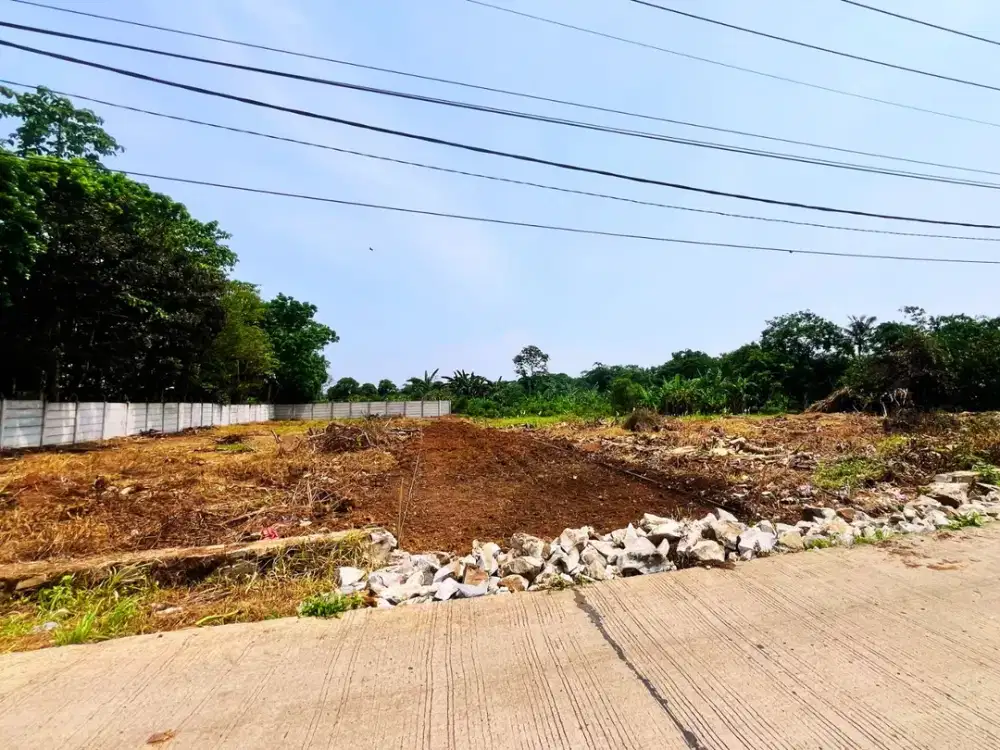 Tanah SHM 1 Jt-an/m2, 10 Menit ke HIERA BSD