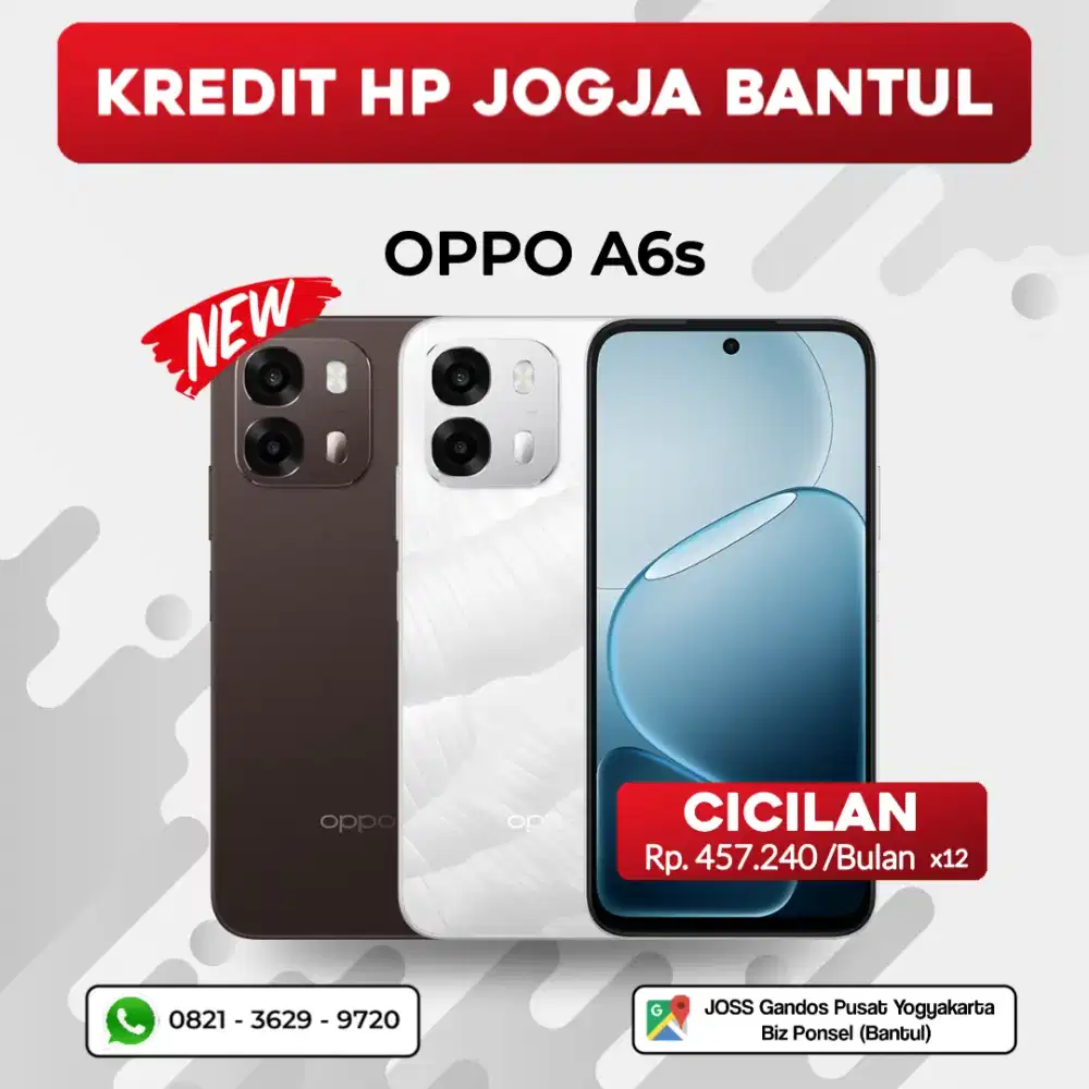 BISA CICILAN KREDIT HP OPPO A6S 8/128GB 8/256GB TANPA DP