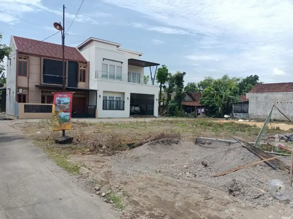 SHM Pecah Tanah Area Jl Jogja-Solo Dekat ke Bandara Adisucipto