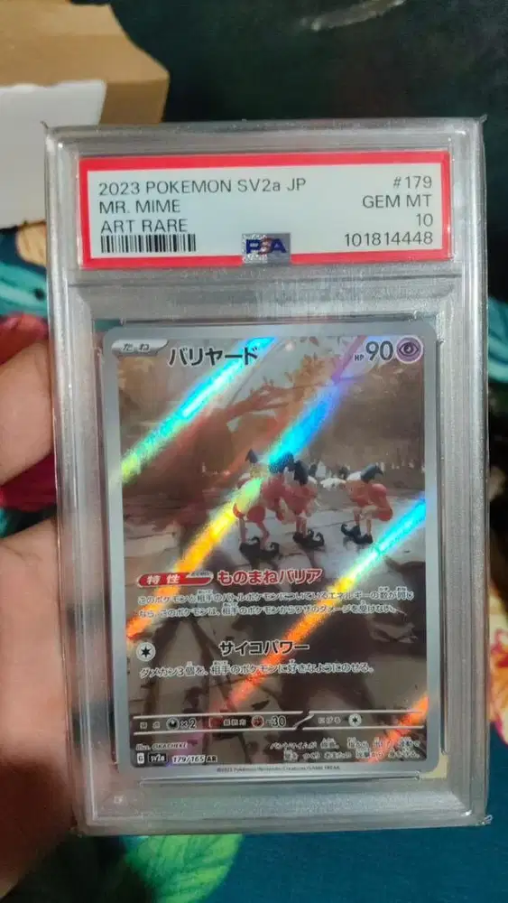 Pokemon card jepang MR. MIME PSA 10 2023