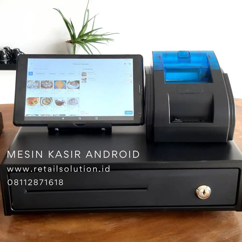 PAKET MESIN KASIR ANDROID,SIAP PAKAI UNTUK USAHA ANDA