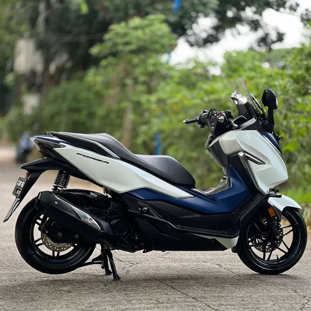KEREN ABIS! HONDA FORZA 250 ABS 2019 PUTIH KM LOW PAJAK ON SIAP SANTAI