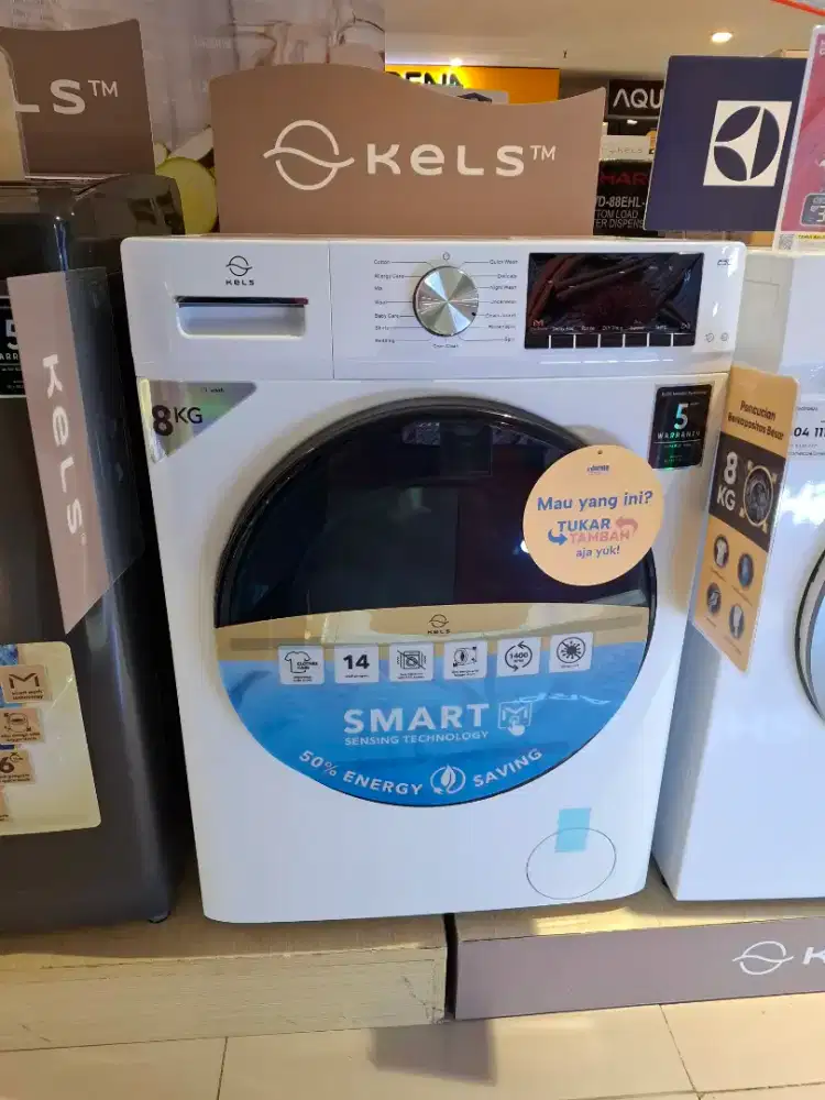 Mesin cuci front loading