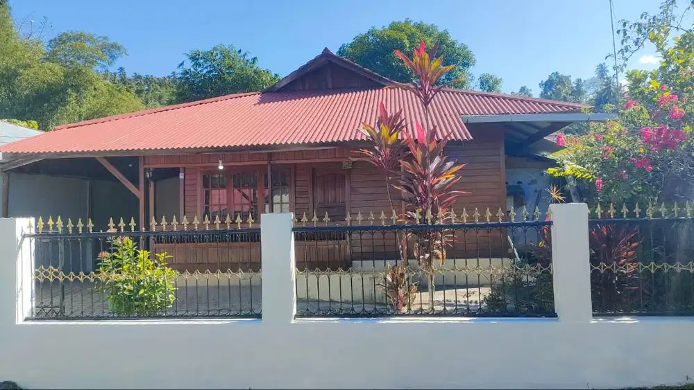 Dijual cepat rumah full furnished hitung tanah di menado