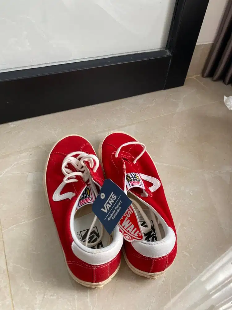 Vans Sport Suede Red BARU