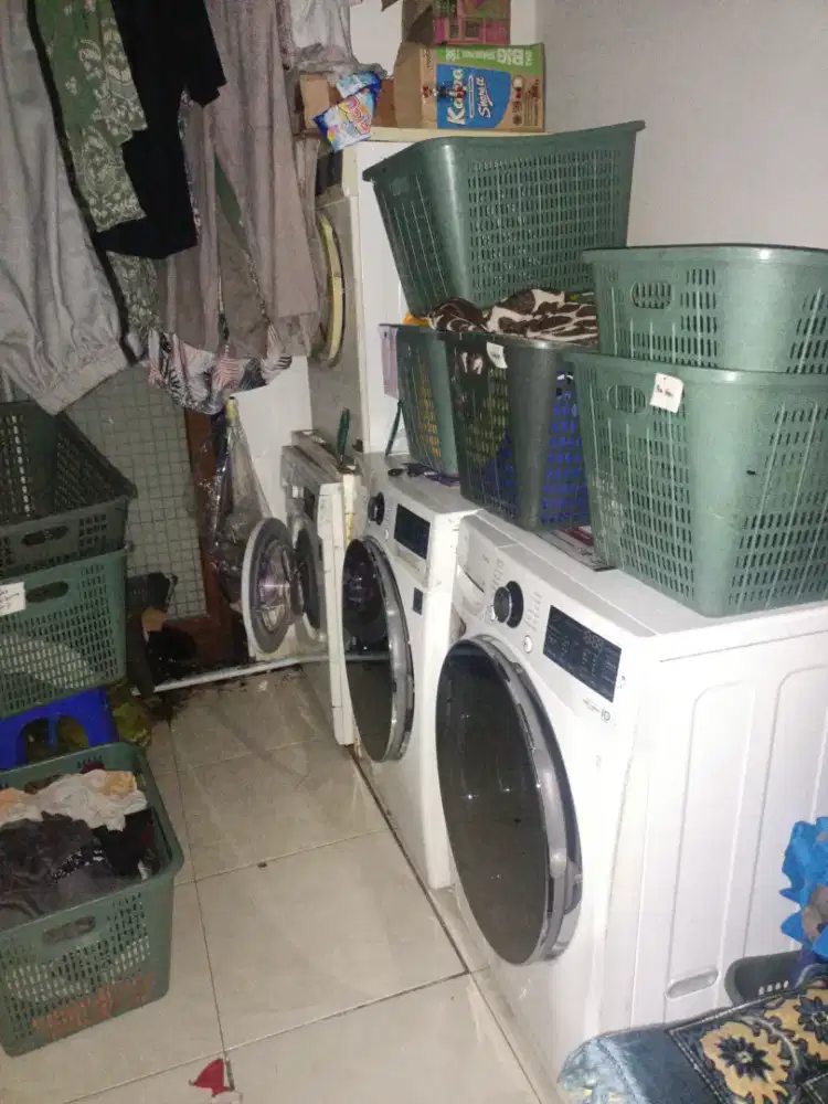 Barang Laundry - Mesin cuci, Mesin pengering, Boiler & Tabung gas dll