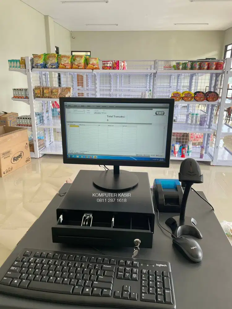 APLIKASI, PAKET KOMPUTER KASIR LENGKAP,  TANPA LANGGANAN