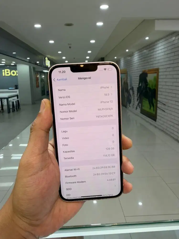 Iphone 13 128 pink second ibox