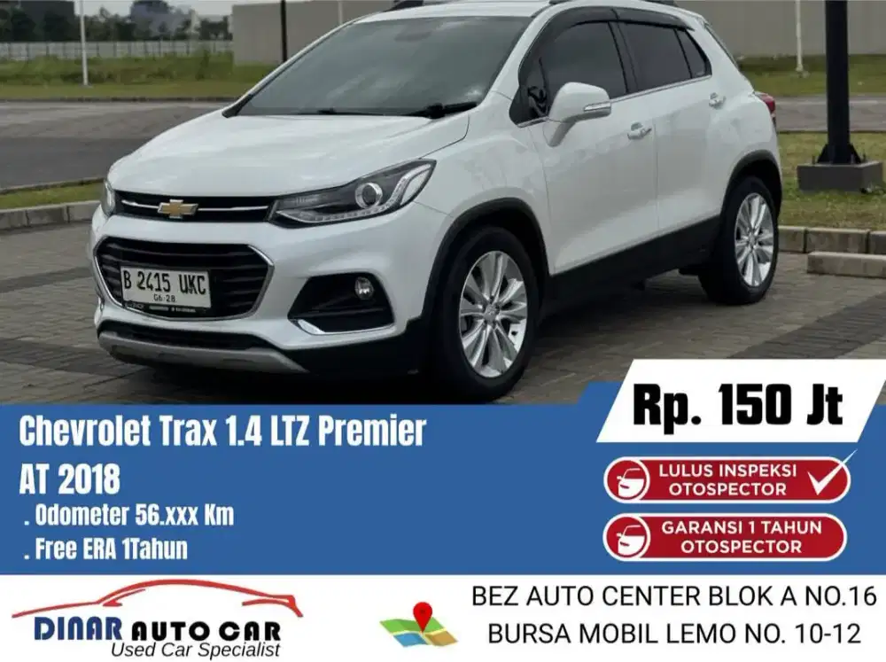 Chevrolet Trax 1.4 Ltz Premier 2018 KM 56RB