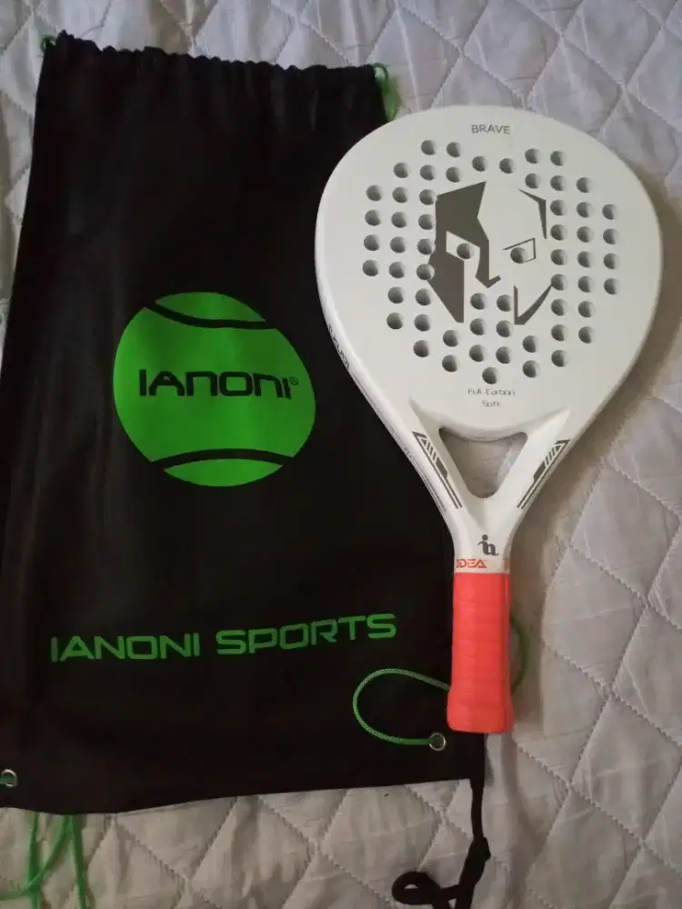 Raket Padel IANONI full carbon surface EVA core 2nd Harga Nett.