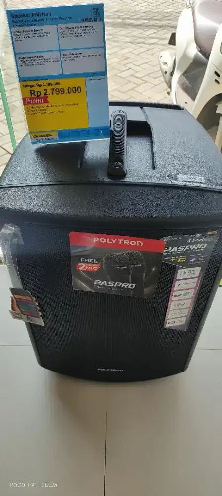 PROMO CICILAN SPEAKER POLYTRON