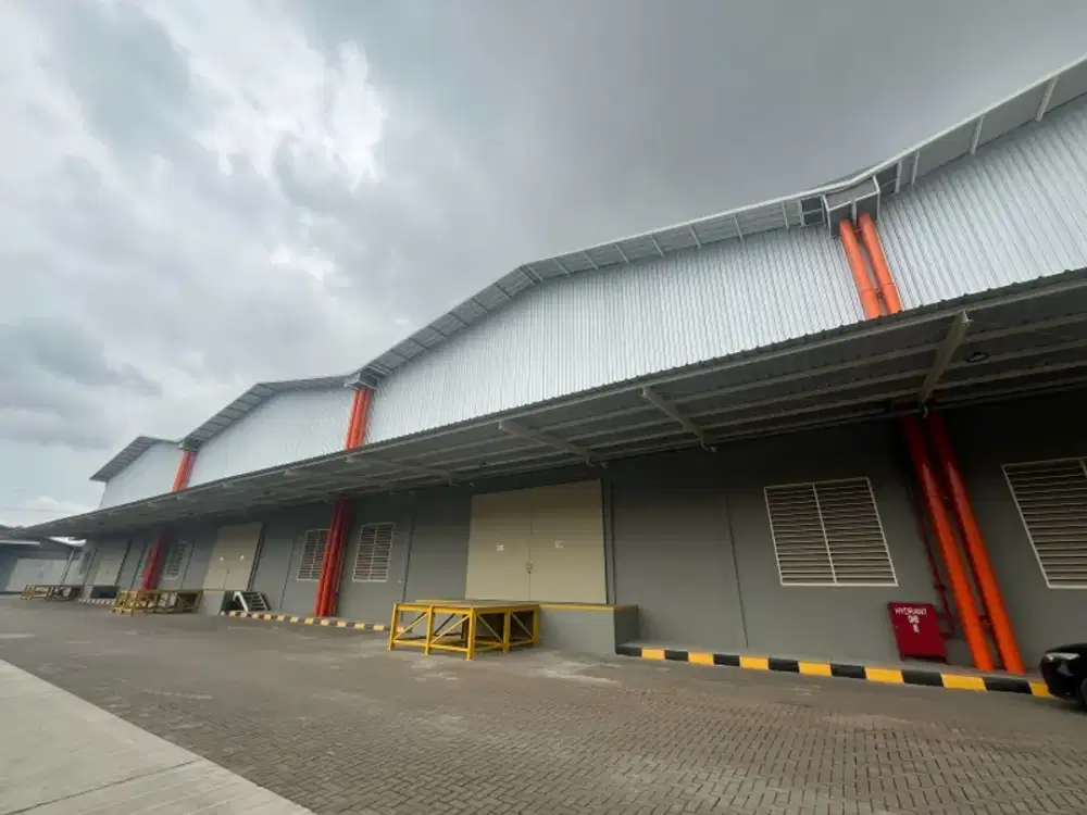 Disewakan Gudang Baru siap pakai di harapan jaya