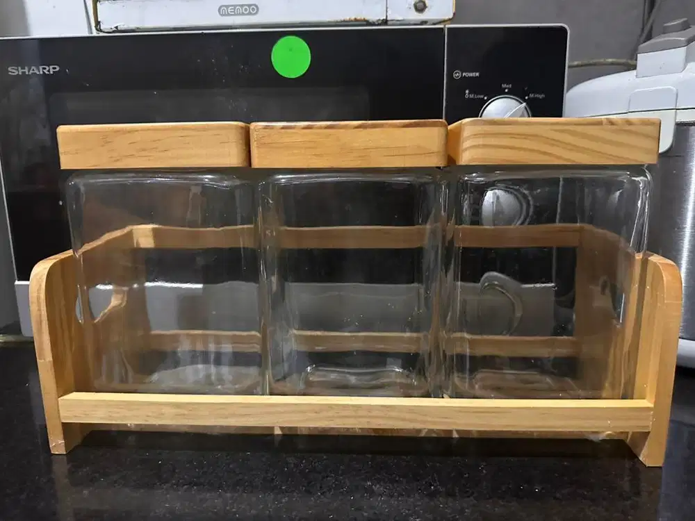 Informa Carley Set 3 pcs toples kaca dengan rak #topleskaca #informa