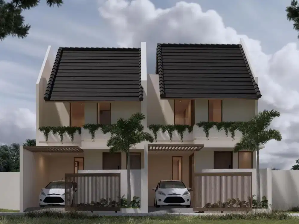 Rumah Baru Modern 3 Kamar Tidur Dijual, di Area Denpasar Utara