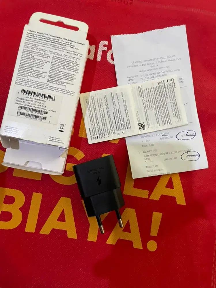 charger ori samsung 25watt